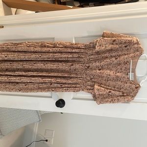 Pink Blush Maternity Dress.